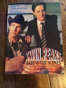 TWIN PEAKS Hinter den Kulissen von Mark Altman Erstdruck 1990 Buchrücken nicht gesprungen - Bild 1 von 3