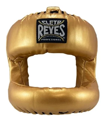 Cleto Reyes Dorado Boxeo Cara Completa Arnés Protector de Cabeza Sparring Hecho en MÉXICO Foto 1 de 3