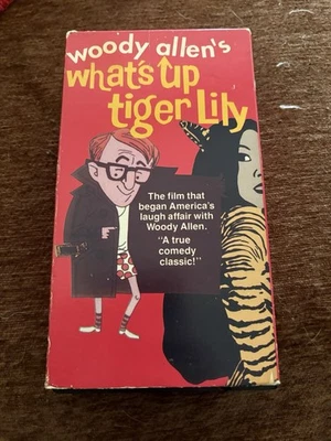 Woody Allen’s What's up Tiger Lily (VHS, 1966) RARE L@@k - Image 1 of 3