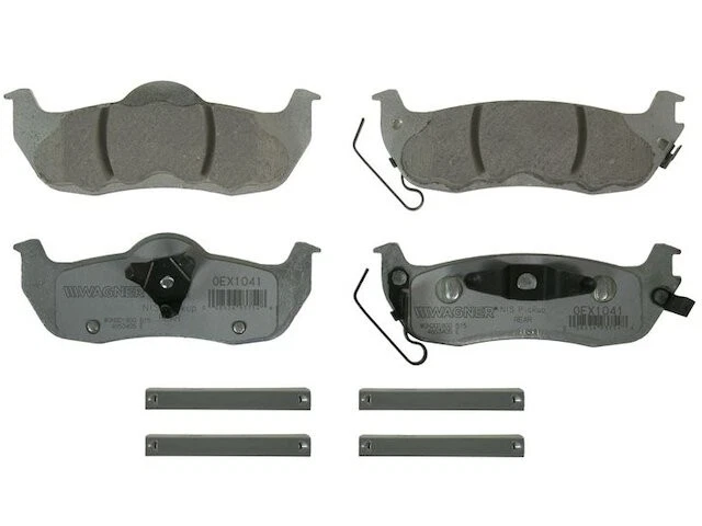 Conjunto de pastilhas de freio traseiras para 2004-2010 Infiniti QX56 2005 2006 2007 2008 2009 PR232DC - Imagem 1 de 1