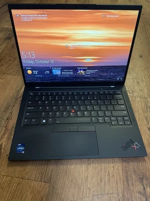PANTALLA TÁCTIL LENOVO THINKPAD X1 CARBON GEN 10 14" I7-1270P 2.20GHZ 16GB 512GB Foto 1 de 4