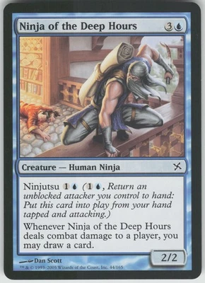 Ninja of the Deep Hours C Betrayers of Kamigawa 44 NM - Image 1 of 2