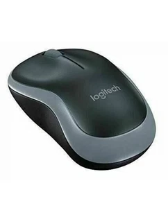 Logitech M185 Plug And Play Wireless Mouse - 12 Month Battery Life - Black/Gray - Picture 1 of 6
