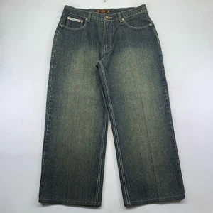Victorious Denim Baggy Jeans Mens 36x33 (35x27) Blue Relaxed Fit Wide Leg Y2k - Picture 1 of 14