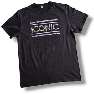 Iconic Logo Black T-shirt. Large - Picture 1 of 2