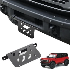 Supporto targa per Ford Bronco 2024 2023 2022 paraurti modulare - Foto 1 di 6