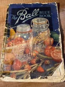 Vintage The Ball Blue Book 1935 Canning & Preserving Recipes AS IS - Picture 1 of 8
