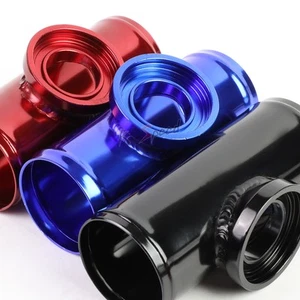 Red 2.5" Universal Sequential Turbo Blow Off Valve Flange Pipe Type-SSQV BOV - Picture 1 of 5
