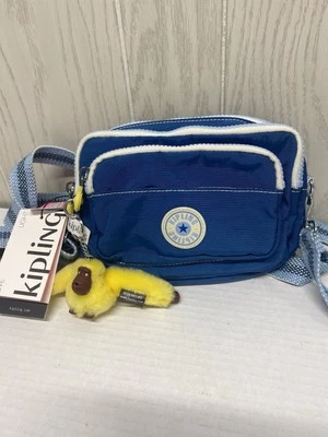 Kipling Merryl 2 en 1 Convertible Bolso Cinturón/Bolso de Hombro Rebelde Azul Marino Nuevo con Etiquetas 8x6” Foto 1 de 4