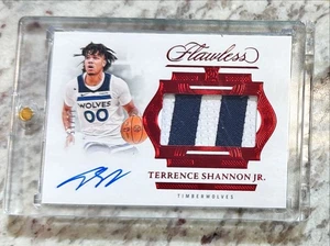 2024-2025 FLAWLESS AUTO RPA ROOKIE PATCH 11/15 TERRENCE SHANNON JR *6645 - Bild 1 von 1