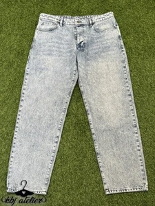 Ksubi Jeans Mens 36 Light Blue Denim Pants Relax Fit - Picture 1 of 17