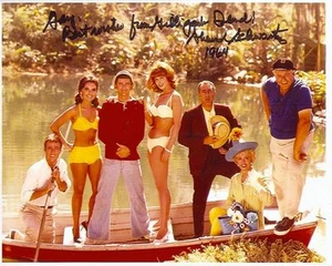 1964 GILLIGANS ISLAND SIGNED 8X10 COLOR PHOTO REPRINT AUTOGRAPHED - Picture 1 of 1