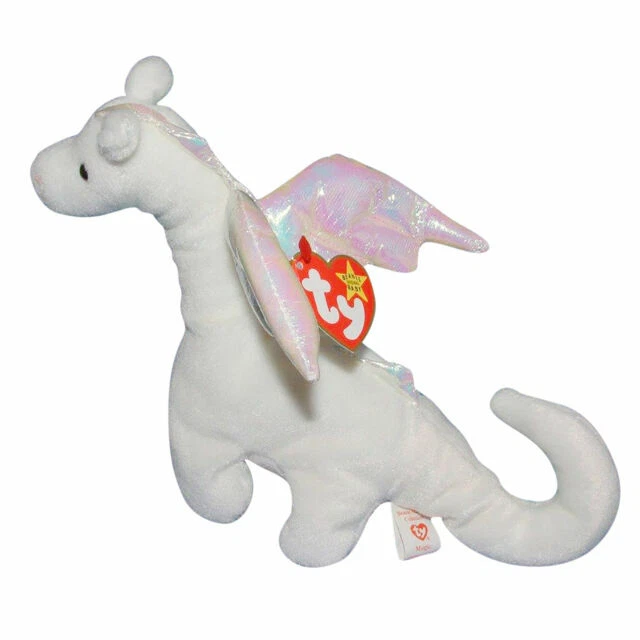 Ty Beanie Babies 8 inch MAGIC the Dragon Plush Toy - 4088
