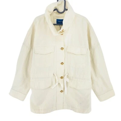 Chaqueta de Campo GANT Beige Algodón Lino Talla M Foto 1 de 4