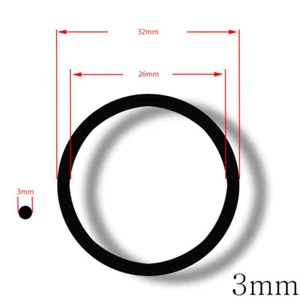 Junta de repuesto junta tórica 32 x 26 x 3 mm NBR grosor del cable 3 mm - Imagen 1 de 1
