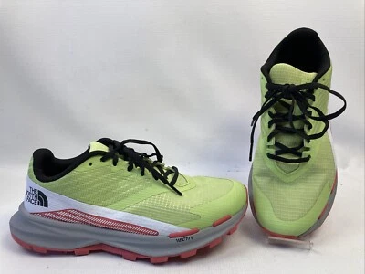 The North Face VECTIV Levitum Trail Running Shoes Sharp Green/TNF White Size 7.5 - Image 1 of 4
