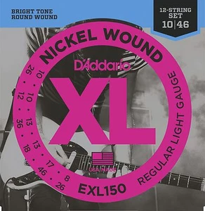 D'Addario EXL150 XL Nickel 12-string electric guitar strings - Picture 1 of 4