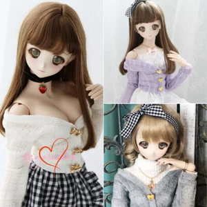 1/4MSD 1/3SD BJD Puppenkleidung Langarm Strickjacke Gold Po Weiß Lila Grau - Bild 1 von 13