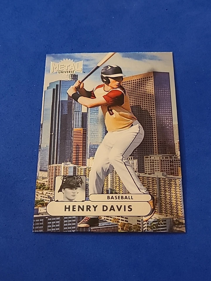 2022 Henry Davis ROOKIE RC Skybox Metal Universe Champions #RMUC-14 - Image 1 of 2