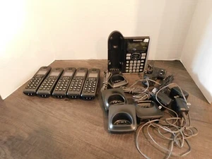 Panasonic KX-TGF570 S Bluetooth Cordless Phone Answering Base & 5 Handsets - Picture 1 of 3