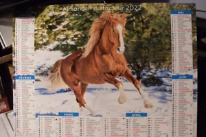 calendrier des postes année 2022 - departement 49 / complet bon etat - Foto 1 di 2
