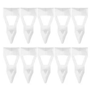 10 Pcs Shelves Invisible Shelf Brackets Cabinet Holders - Picture 1 of 12