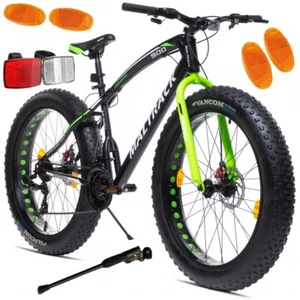 Maltrack FatBike Jaguar 4.0 cm, Mountainbike, 26 Zoll, 21-Gang, Große Räder MTB - Bild 1 von 12