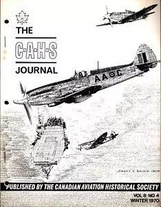 CAHS V8 N4 WW2 RCN SEAFIRES_CANADIAN VICKERS VEDETTE_LIBERTY-POWERED CURTISS HS- - Imagen 1 de 2