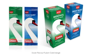 SWAN FLAVOUR CARDS 3 PACK - Infusions of FRESH BURST or MENTHOL Cheap - NEW - Picture 1 of 7