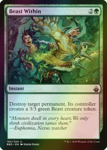 MTG Beast Within Foil ** Battlebond ** English (NM) - Picture 1 of 2