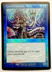 MTG Lord of Atlantis 30th Anniversary Edition 002/005 Promo Foil NM - Picture 1 of 2
