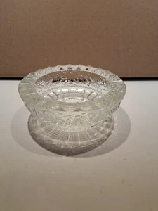 VTG 1960 Mid-century Crystal Bowl or Ashtray Czechoslovaka - Picture 1 of 7