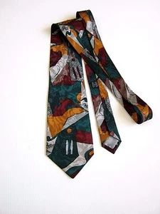 L'OFFICIEL NEU NEW REINE SEIDE PURE SILK HAND MADE IN ITALY ORIGINAL - Bild 1 von 3