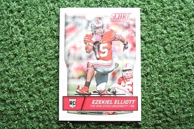 Ezekiel Elliott 2016 Panini Score #344 Rookie RC - Image 1 of 2