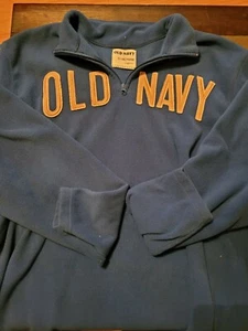 JERSEY VINTAGE ANTIGUO AZUL MARINO 1/4 CREMALLERA MUJER 2XL AZUL REAL  - Imagen 1 de 4