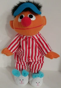 Sleepy Time Elmo Sesame Street bambola russare parlante pigiama imparare fingere - Foto 1 di 3