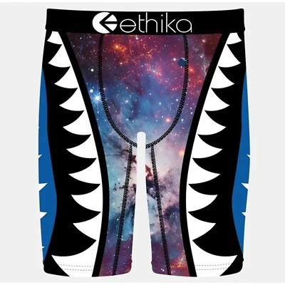 Ethika Underwear Boys Staple Fit Boxer Brief - BOMBER ABYSS
