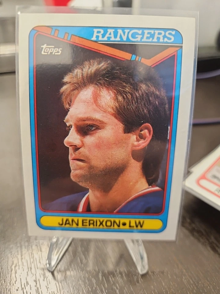 1990-91 Topps - #187 Jan Erixon - Image 1 of 1