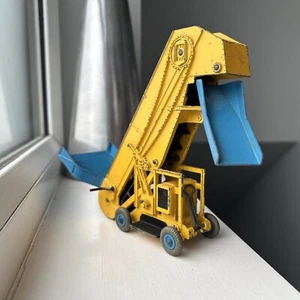 MECCANO DINKY SUPERTOYS No.564 ELEVATOR LOADER in YELLOW/BLUE VINTAGE 1952-54 - Picture 1 of 16