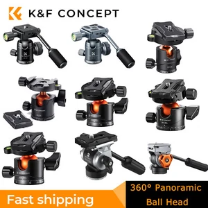 K&F Concept Metal Tripod Ball Head with Handle 360 Degree Rotating Panoramic us - Picture 1 of 72