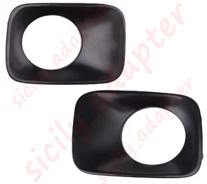 Left Driver & Right Passenger Side Pair Fog Light Bezel Fits 2009-11 Honda Pilot - Picture 1 of 6