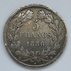 5 Francs Louis-Philippe Ier 1836 D Lyon - Argent