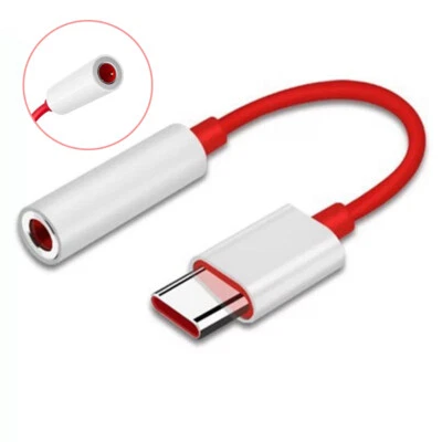 Usb Type C Jack Adapter To 3.5mm Earphone For-BD7H Aux Audio For Oneplus 6T 7Pro - Image 1 of 4