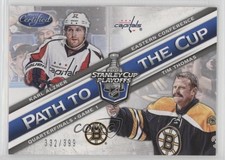2012 Certified Path to the Cup Quarterfinals /399 Karl Alzner Tim Thomas #PCQF29