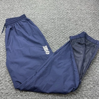 Pantalones Rompevientos Swix Adulto Medianos Azul Malla Forrados Media Cremallera Cordón Foto 1 de 4