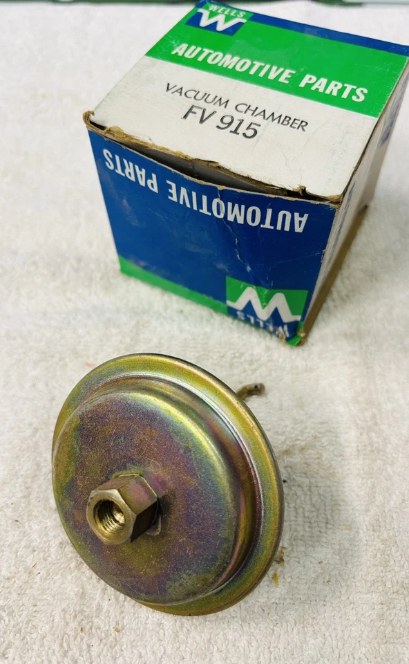 Cámara de vacío distribuidor Wells FV915 49-63 Ford Lincoln Mercury Falcon Comet Foto 1 de 2