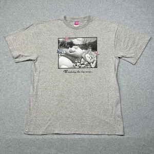 Disney Winnie the Pooh Shirt Womens XL Wondering Day Away Piglet Graphic Tee - Picture 1 of 8