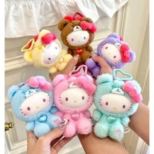 TOPTOY Hello Kitty Pijama de Peluche Serie Vinilo Peluche Colgante Caja Ciega Lindo Regalo - Imagen 1 de 24