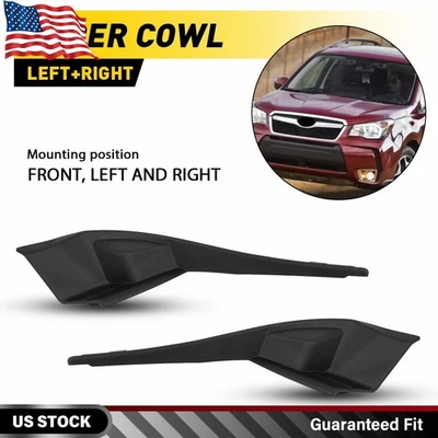 2X Tapas de tapa de parabrisas para Subaru Forester 2014-2018 91423SG010/91423SG000 Foto 1 de 4