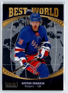 2019-20 O-Pee-Chee Platinum Best in the World #BW-2 Artemi Panarin Rangers - Picture 1 of 2